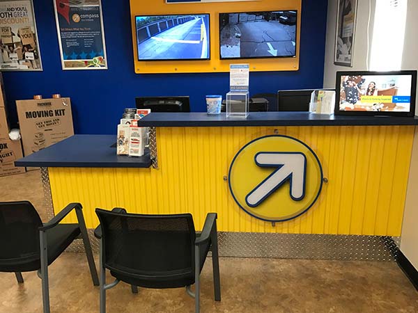 Front desk area.