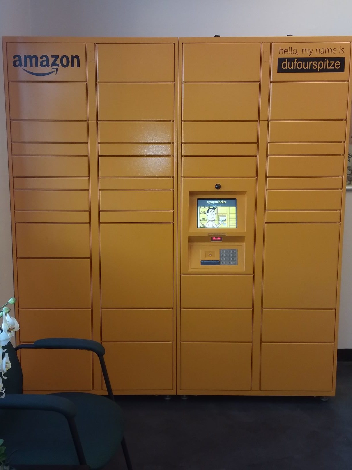 Amazon Hub at Compass Self Storage in Smyrna, Georgia.