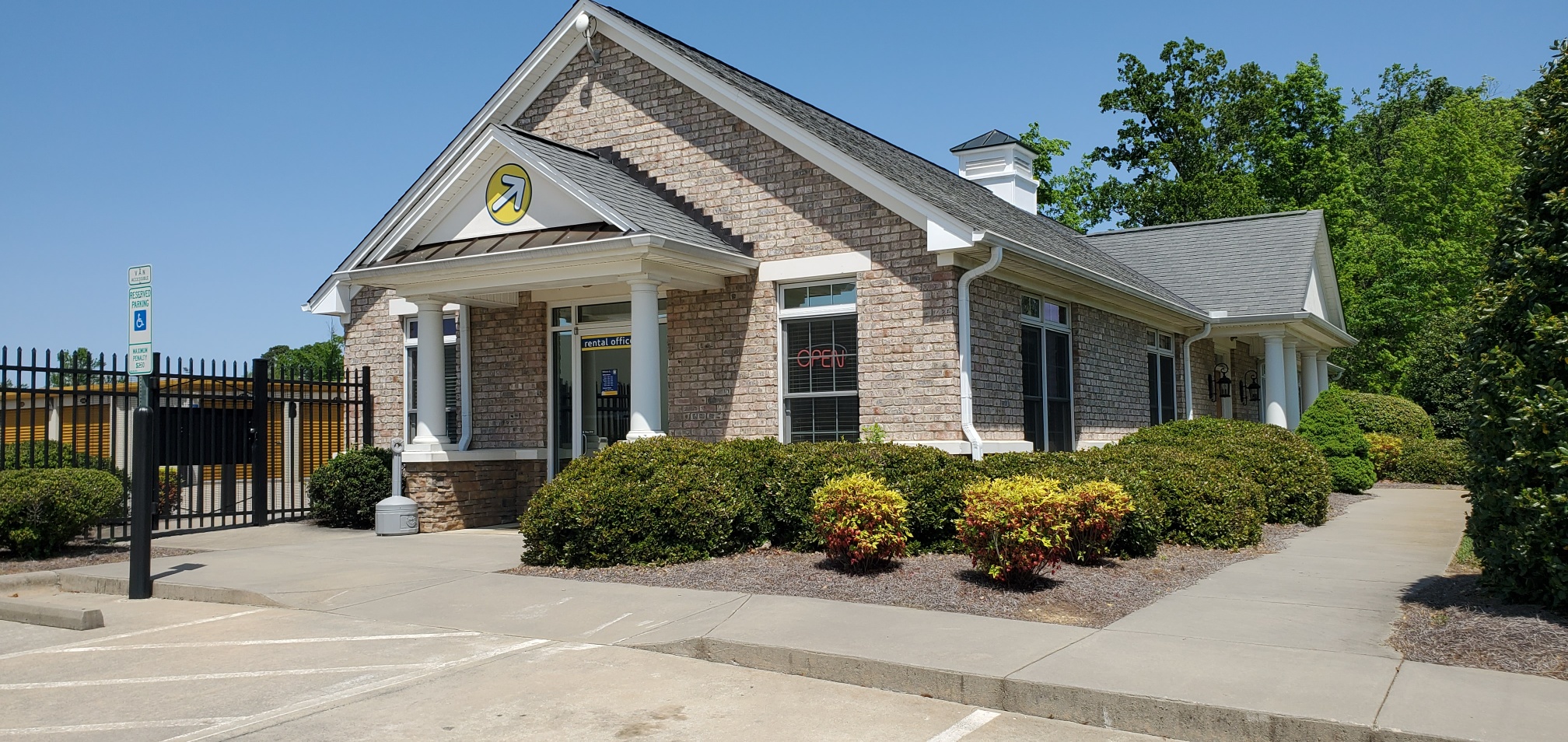 Exterior of Compass Self Storage.