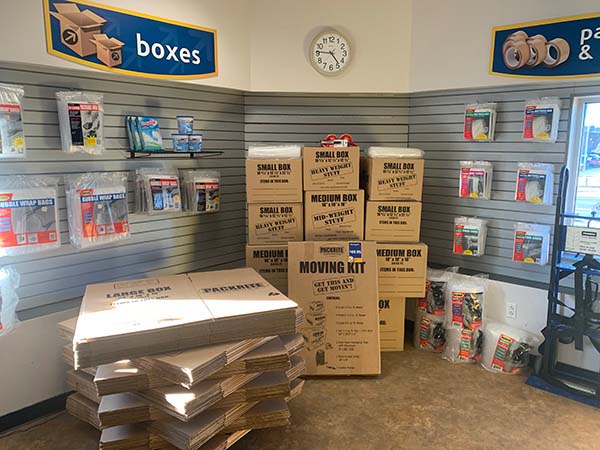 Packing supplies at Compass Self Storage in South Philadelphia, PA.