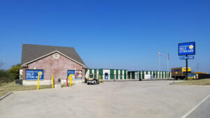 Compass Self Storage facility in Fort Worth, TX.