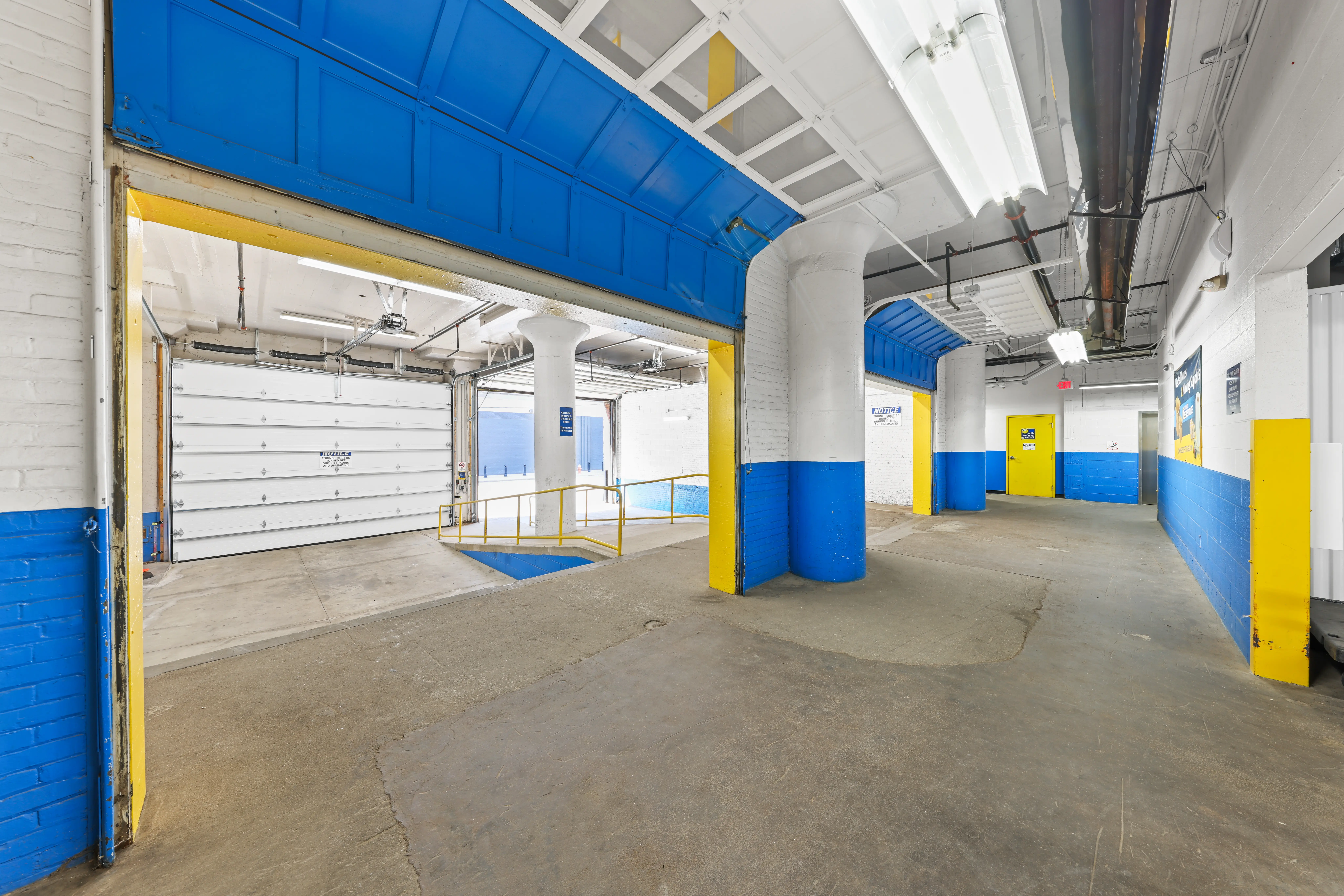 Loading area at Compass Self Storage.