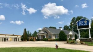 Compass Self Storage facility in Whitsett, NC.