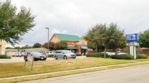 Compass Self Storage facility on Hulen Street in Fort Worth, Texas.