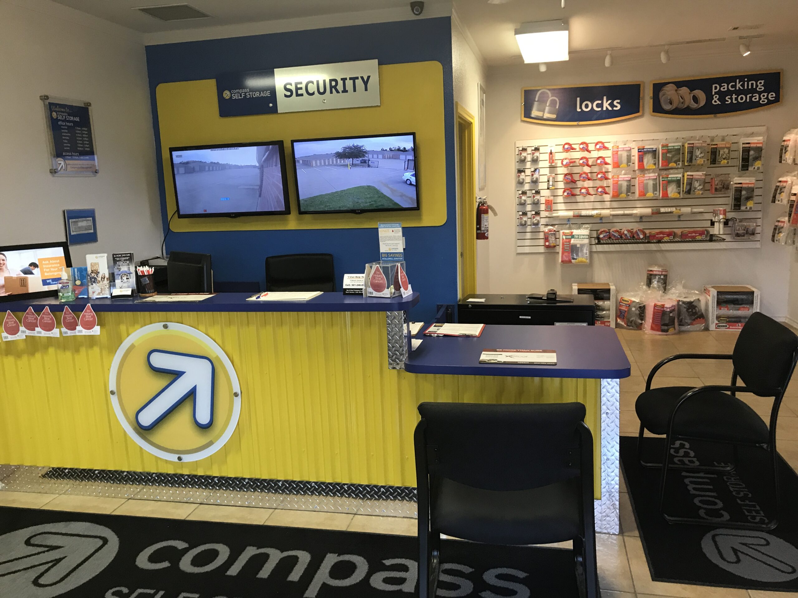 US Highway 67 front desk.