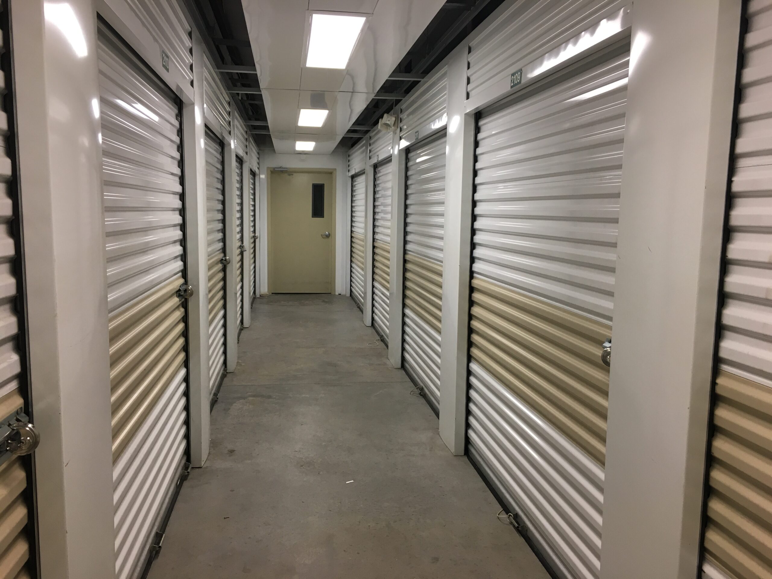 Indoor units at Compass Self Storage in Orlando, FL.