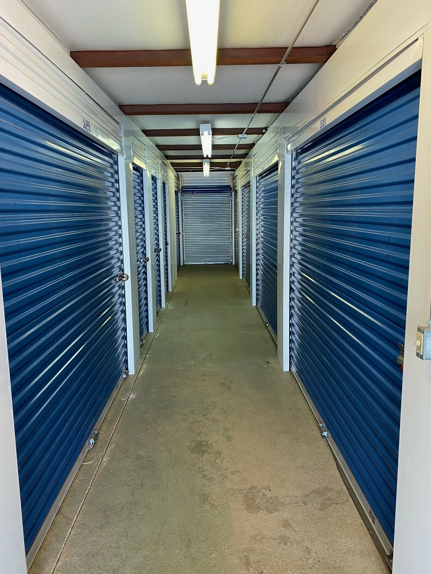 Fraser non-climate indoor storage units.
