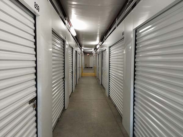 Indoor units at Compass Self Storage.