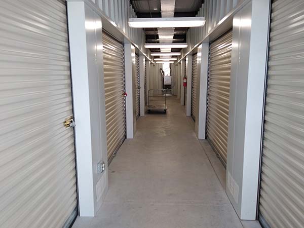 Indoor units at Compass Self Storage.