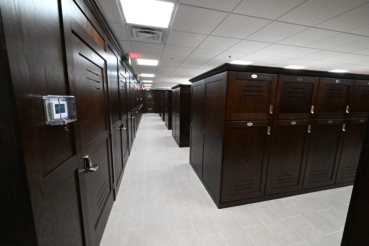 Lockboxes at Compass Self Storage.