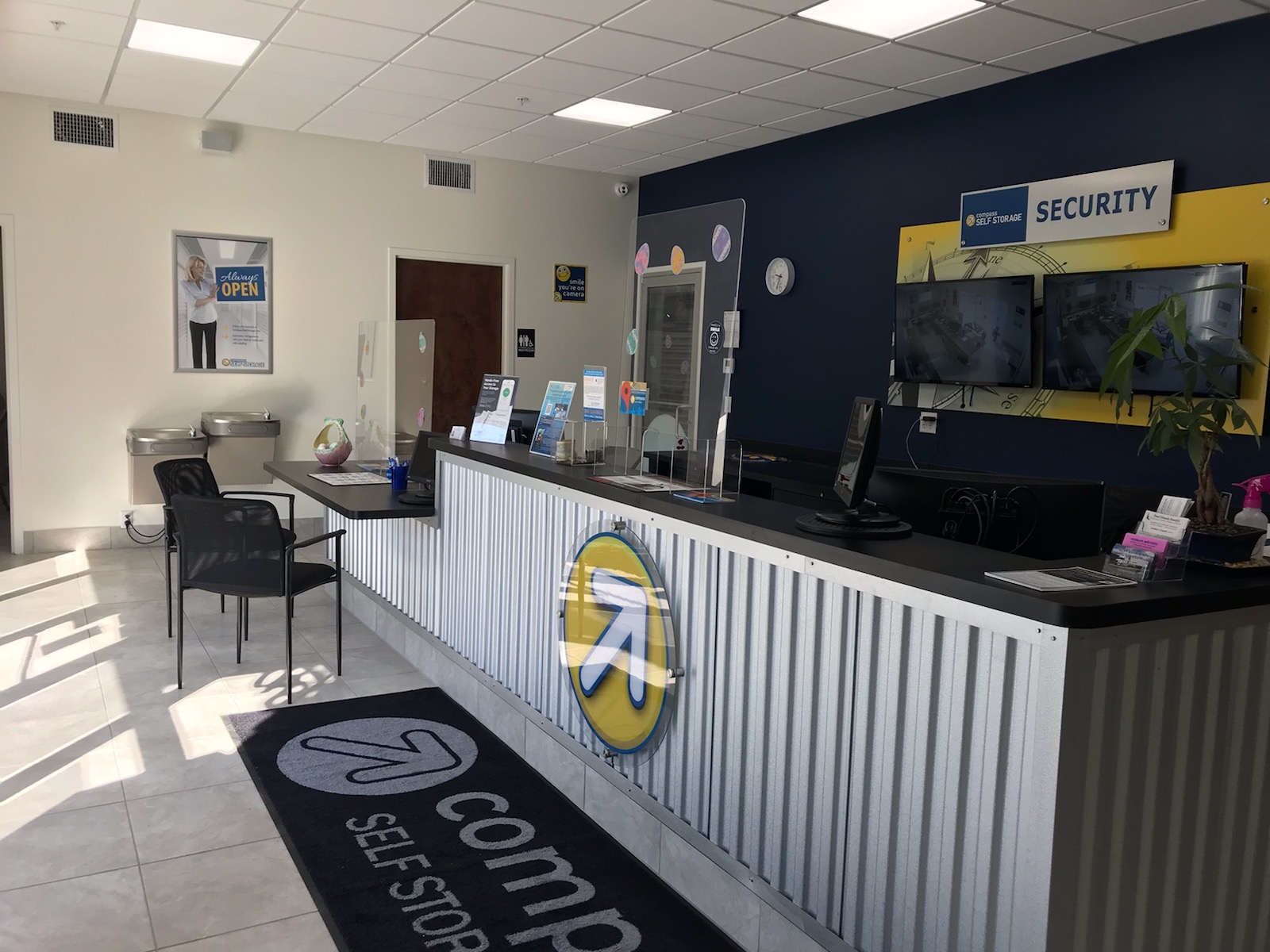 County Road 44 front desk.