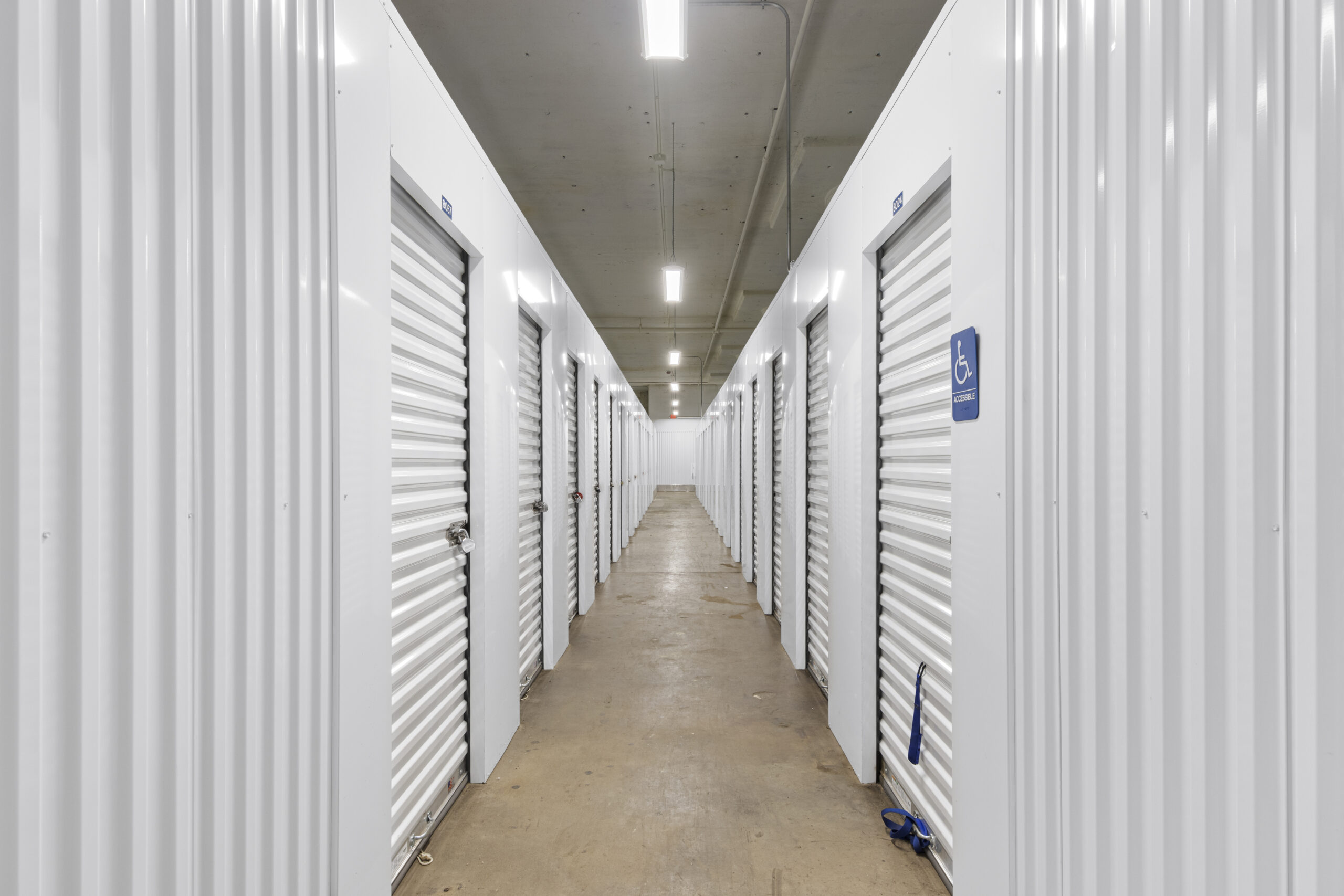 Climate-controlled storage units in Philadelphia.