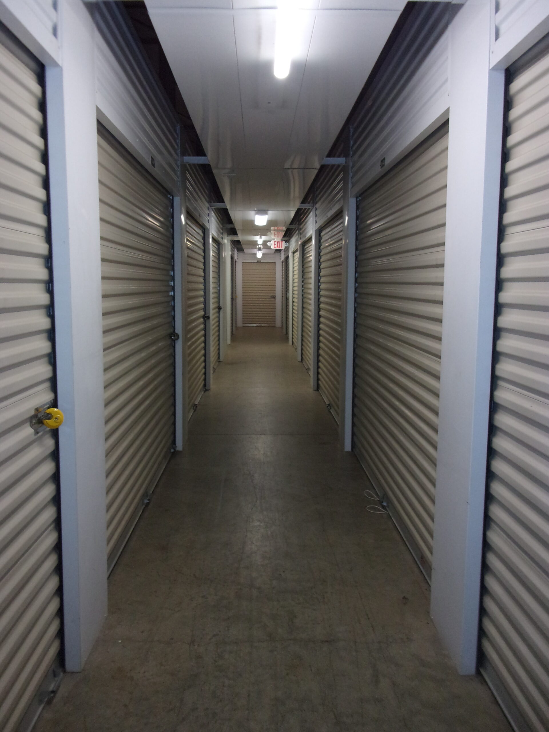 Indoor units at Compass Self Storage.