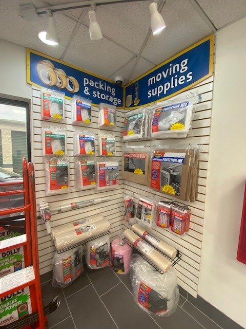 Packing supplies for sale at Compass Self Storage in Kennesaw.
