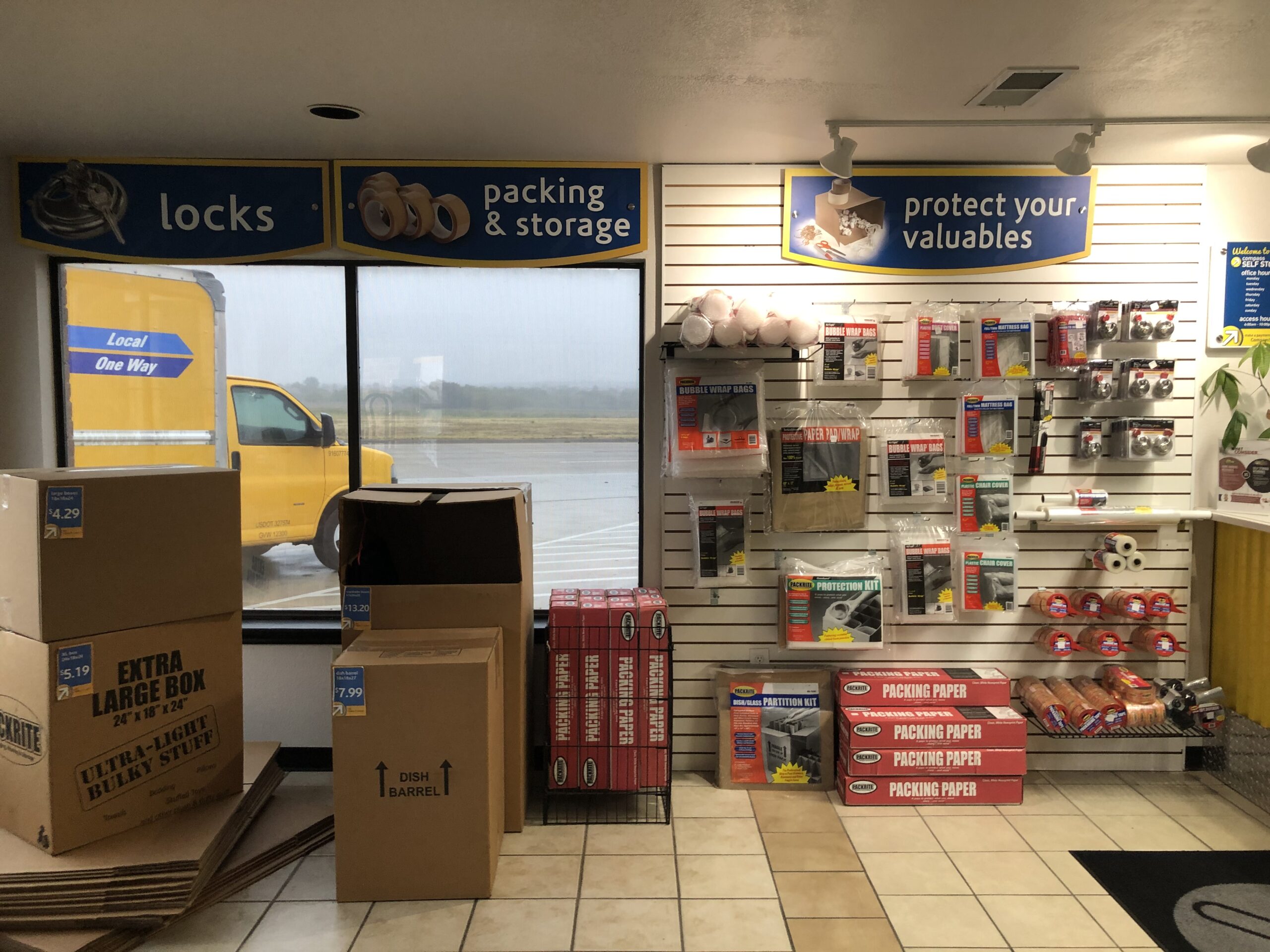 Packing supplies for sale in Fort Worth.