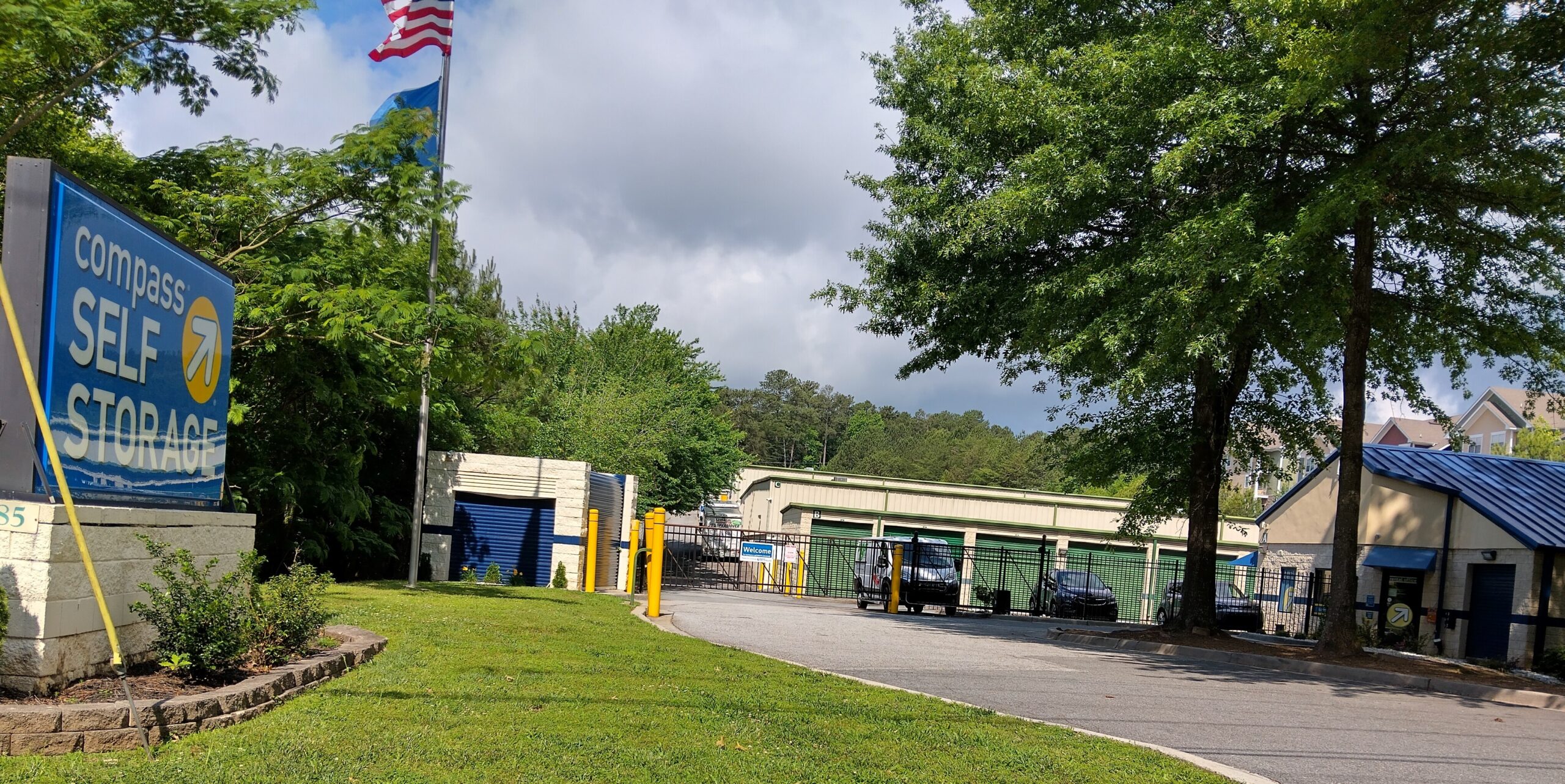 Compass Self Storage in Kennesaw, GA.