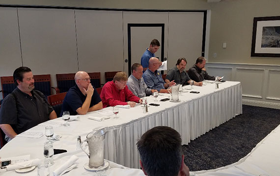 Governance meeting at Compass Self Storage.